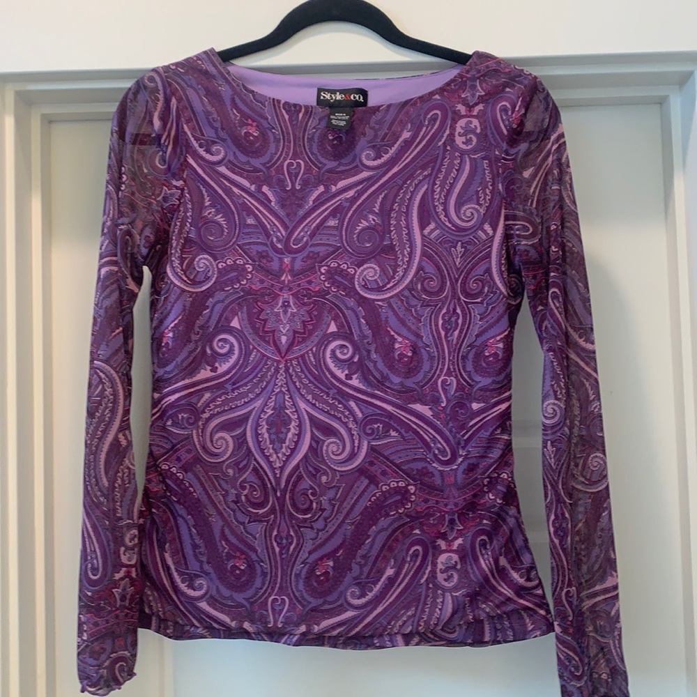Style & Co blouse